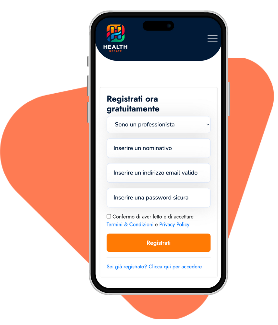 Funzionalità principali Health Update